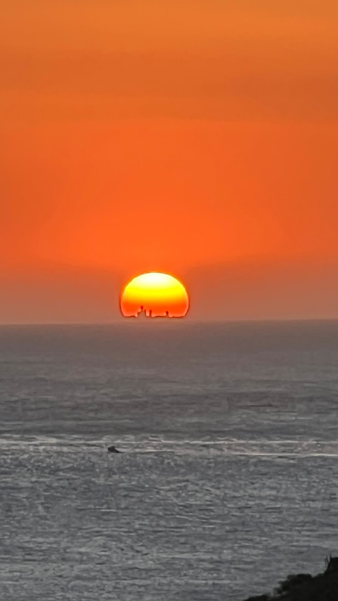 Atardecer desde los cerros de Taganga
